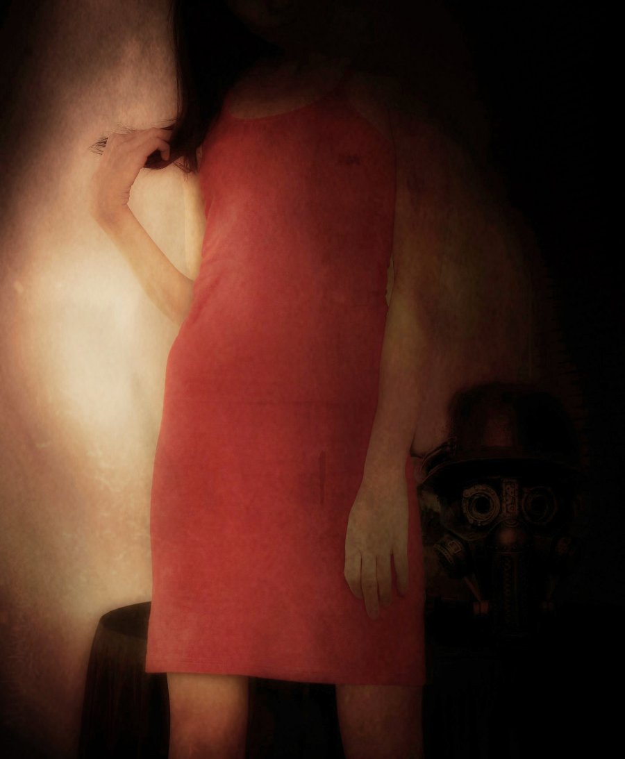 woman in the moon