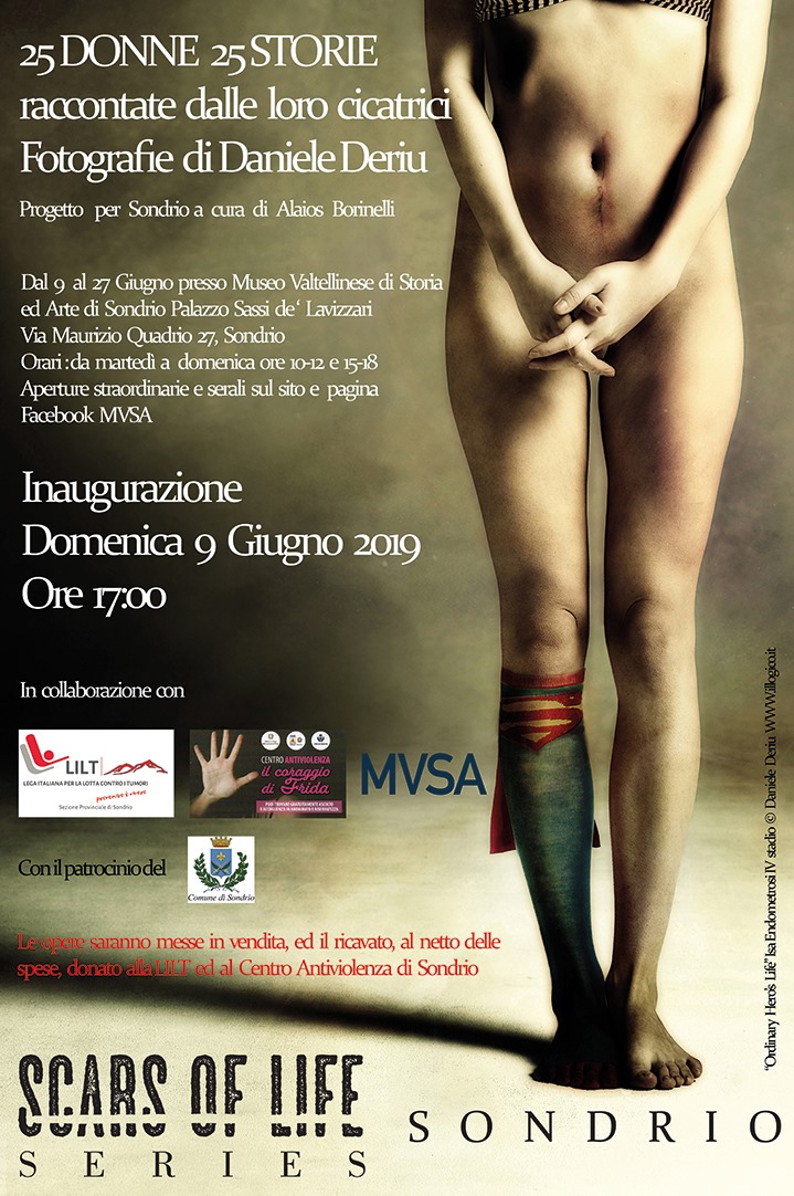 Scars of life series di Daniele Deriu a Sondrio